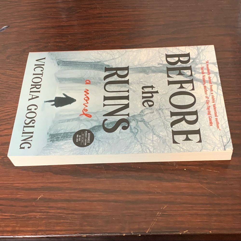 Before the Ruins by Victoria Gosling Paperback Advanced Copy Suspense Thriller - Picture 4 of 5